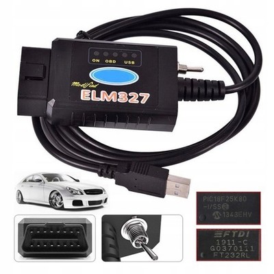Für Ford Mazda Forscan ELM327 USB Modifizierter OBD2 Scanner MS/HS-CAN Codeleser