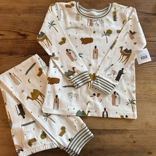 Be A Heart Boys Girls Unisex Christmas Catholic nativity pajamas Organic size 5