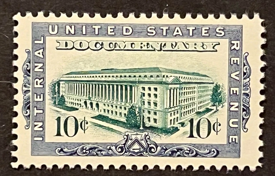Travelstamps: 1963 US Stamps Scott #R734 - 10c Documentary Mint MNH OG - Image 2 of 4