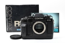 Inter/ LCD leakage Near MINT Boxed CONTAX RTS III 35mm SLR Film Camera From JP
