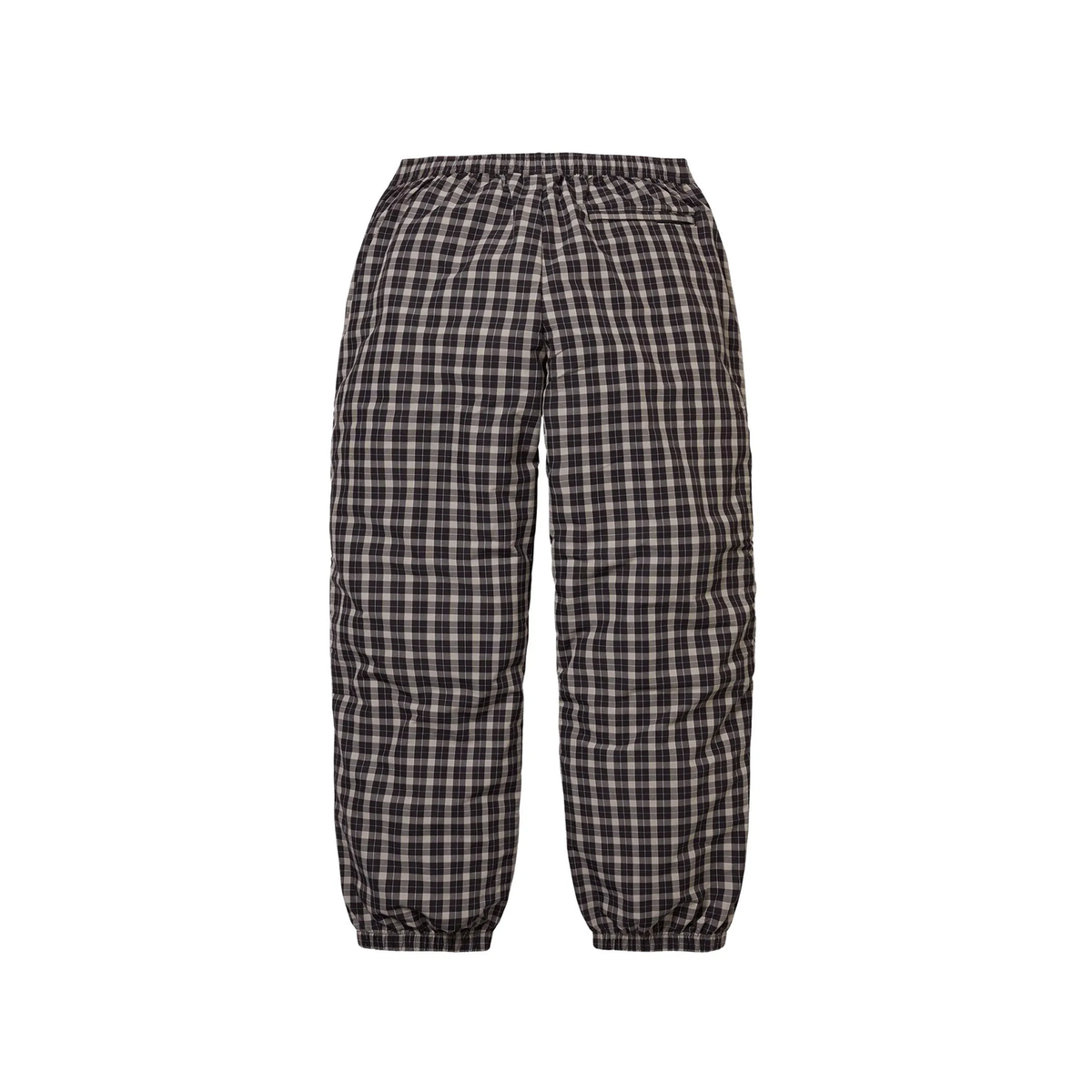 Supreme Plaid Warm Up Pant Black | eBay
