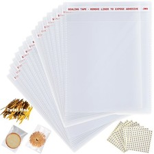 4" x 6" Small Resealable Clear Cellophane Bags 3500 ct Self Sealing Bags for ...