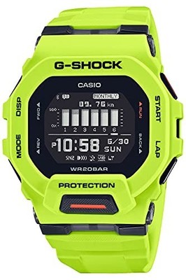 CASIO G-SHOCK G-SQUAD Bluetooth GPS Step Tracker JDM Uhr GBD-200-9JF Gelb