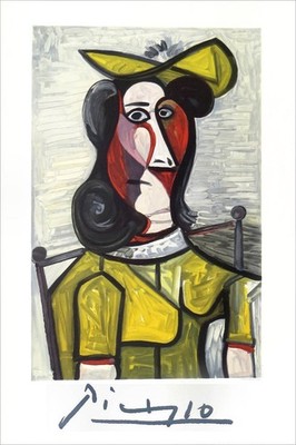 The Marina Picasso Collection ピカソ Marina Picasso Collection Portrait de Femme 1982 Estate Lithograph