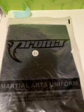 New Martial Arts Supply PROMA size 5 pants karate black 55% cotton 45% polyester