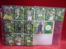 FUTERA FANS SELECTION 2000 CELTIC FC GOLD EDGED 14 CARD SET - READ