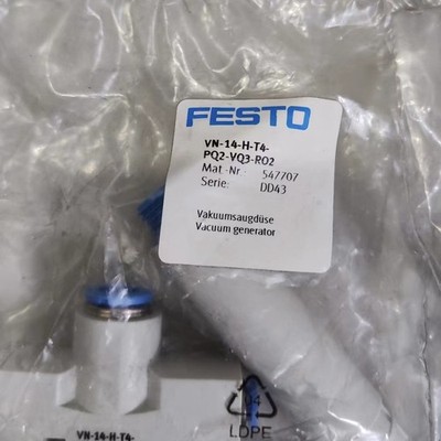 1PS NEW festo VN-14-H-T4-PQ2-VQ3-RO2 547707 Vacuum generator Quality assurance