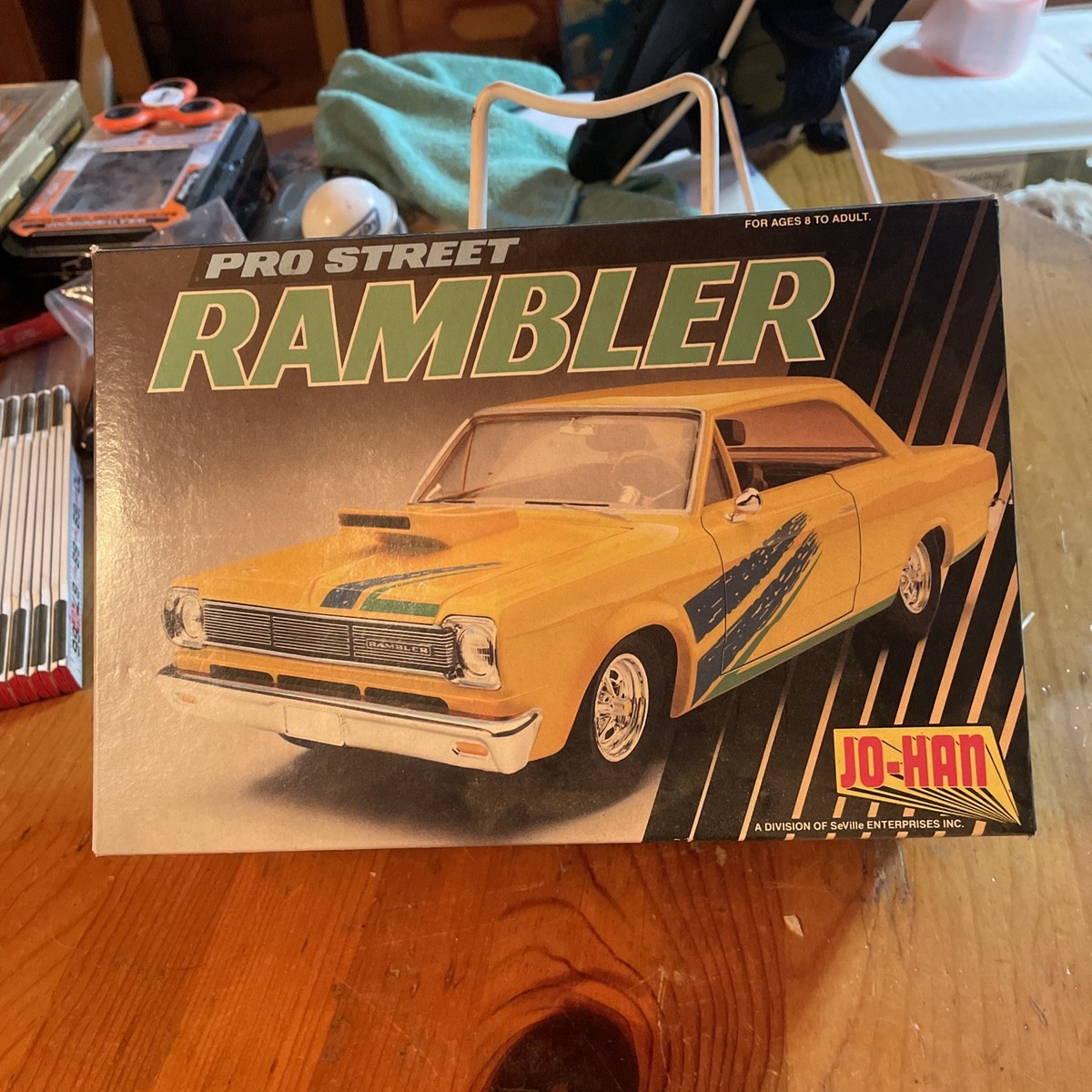 自動車 JO-HAN Rambler Pro Street S-1004 Jo-Han Pro Street Rambler Model Car Kit S 1004 1/25 Scale