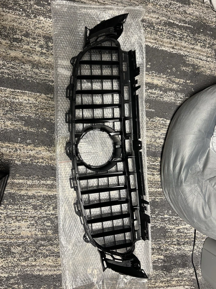 2016-2020 Mercedes Benz E Class W213 AMG E63 E63S GT Grill Black - Image 4 of 4