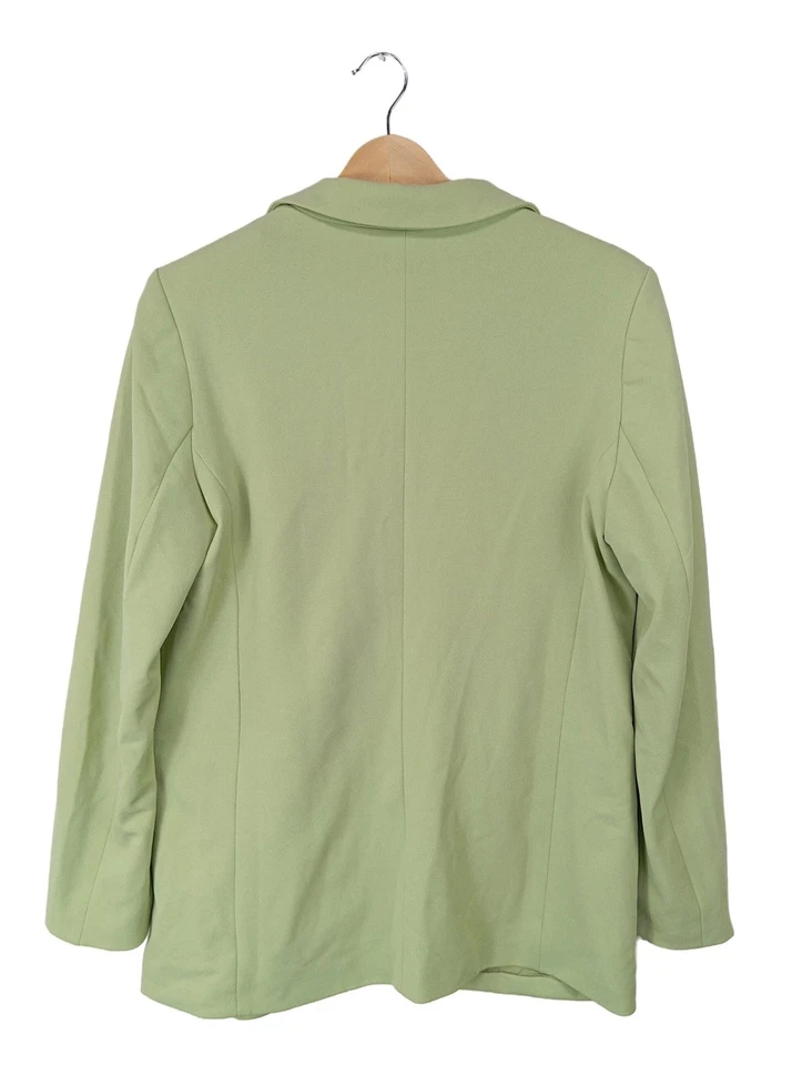 VERO MODA Blazer largo Mujeres Blazer Talla EU 38 verde look casual - Imagen 2 de 4