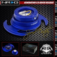 Nrg Gen 3.0 Racing Steering Wheel 2.5 Short 6-hole Quick Release Adaptor Blue