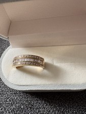 18K Yellow Gold Diamond Eternity Ring — 0.81 ct Natural Diamonds (Dubai, 2011)