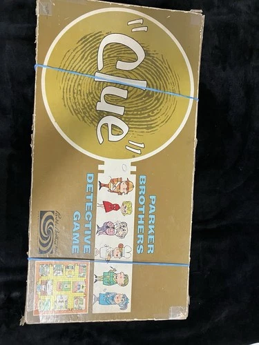 Vintage 1963 Clue Board Game Parker Brothers Collectible Ob
