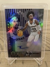 2022-23 Panini Chronicles Draft Picks Illusions Rookie Signs Tevin Brown RC Auto