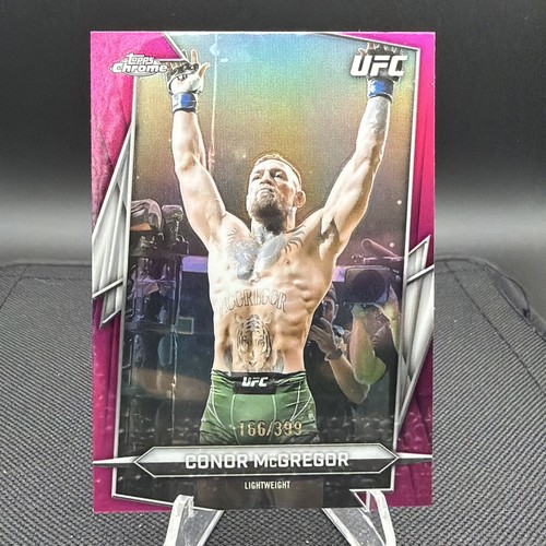 2026 Topps Chrome UFC Conor McGregor Magenta Refractor /399