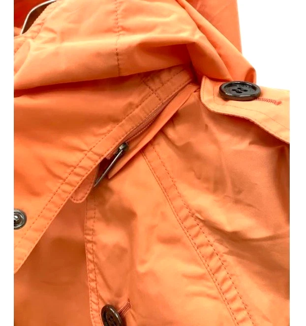 Abrigo Poncho Burberry London Naranja Mujer Talla 38 (S) Japón Usado Envío Gratis Foto 4 de 4