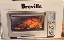 Breville - Smart Oven Air Fryer Pro Convection Toaster/Pizza Oven-silver BOV900B