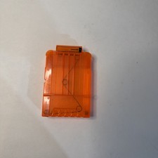 Nerf N-Strike Elite Dart Gun 6 Round Ammo Magazine Clip- clear orange