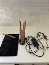 Dyson Corrale Cordless Flat Iron/Straightener Adjustable Heat Copper