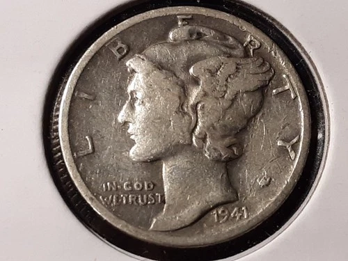 1941-S Mercury Dime Fine