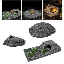Turtle Basking Platform Reptiles Dock Rock Landscaping Decoration Climbing Ramp