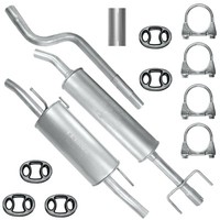 Auspuffanlage SchalldäMpferset Auspuff FüR Opel Astra G 2 Ii 1.4 Kombi Caravan