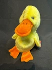 1998 Ty Beanie Buddy QUACKERS 10" LARGE Vintage Buddies Babies