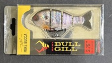 Catch Co Mike Bucca's Baby Bull Gill Swimbait 3.75" Slow Sinking Violet Brim NEW