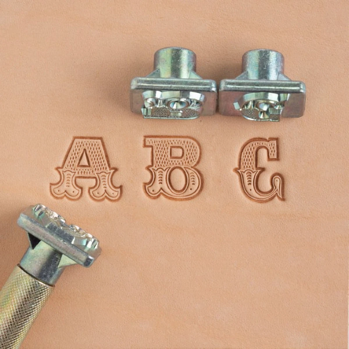 Alphabet Leather Stamps