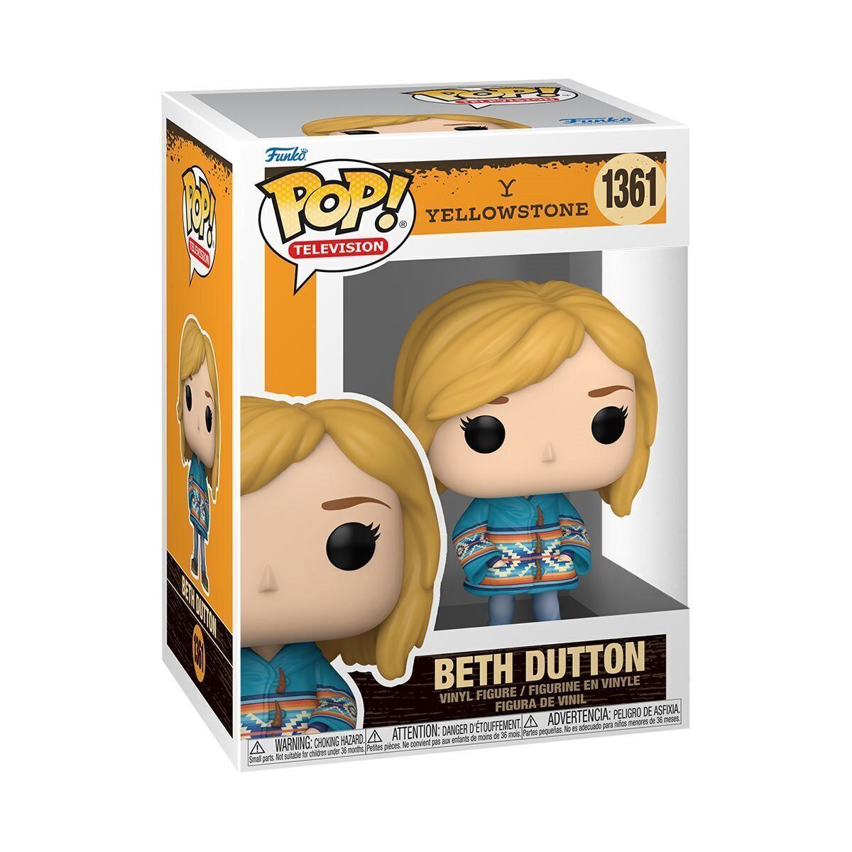 Funko Pop! Yellowstone – Beth Dutton – Figurine Vinyle 9,5 Cm, Collection Exclusive Pour Fans De La Série TV