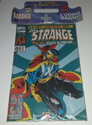 Dr.Strange N 0 Blistered Con Gadget Uomo Ragno Horn 1 Anastatico