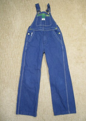 Liberty Overalls Boys 14 Blue Youth Bibs Farmer Painter Utility Kids Outdoor