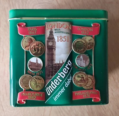 Blechdose, EXPO, Weltausstellung 2000 in Hannover, UNDERBERG - Bild 1 von 4
