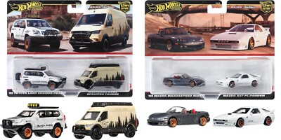 Hot Wheels Car Culture 2-Pack  1/64-  Auto Auswahl:
