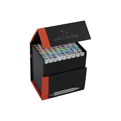 Sketch Marker Sets - Vibrant, Professional, Dye-Based Alcohol Markers for Art...