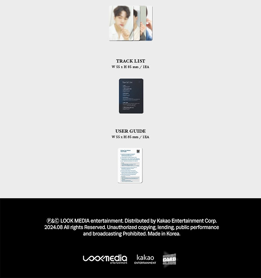 INFINITE KIM MYUNG SOO L [24/7] 1st EP Album RISING Ver/QR
