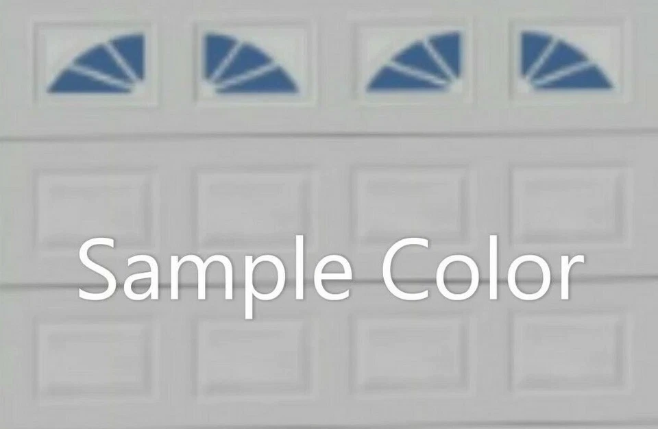 4 Inserto de repuesto de rueda de vagón Amarr para puerta de garaje Amarr de panel corto gris Foto 3 de 3