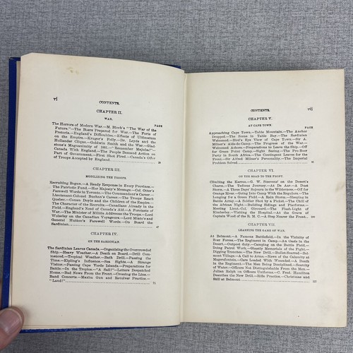 1900 Canada’s Sons on Kopje and Veldt Boer War By Marquis - Imagen 9 de 16