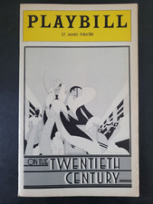 ON THE TWENTIETH CENTURY PLAYBILL Magazine 1979 AUTOGRAPHED by IMOGENE COCA!+