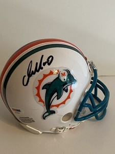 dan marino signed mini helmet