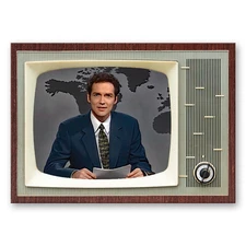 Norm MacDonald SNL Weekend TV Classic TV 3.5 " x 2.5 " Steel Cased FRIDGE MAGNET