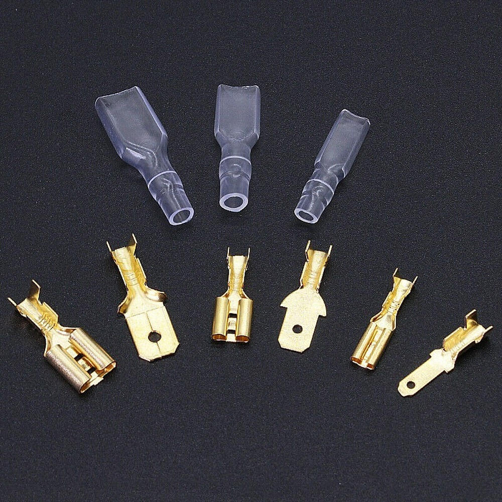 Spade Crimp Terminals 450-Piece Spade Terminal Assortment – Male ...