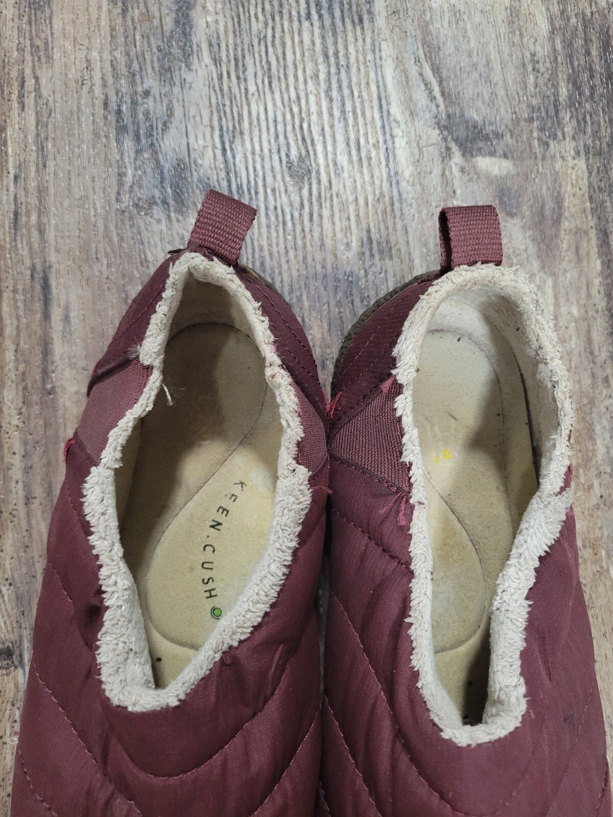 Scarpa mocassino Keen Cush Howser trapuntata foderata donna taglia:9 marrone