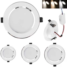 LED Downlight 3W 5W 7W 9W 12W 15W 18W LED Recessed Built -In 12V Spot Foco Bulbs