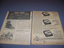 SUPER TIGRE G.15 R/C ENGINE..2-VIEWS/DETAILS/PERFORMANCE/SPECS..RARE  13Q 