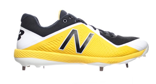 Black/Yellow Baseball Cleats Size 