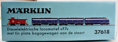marklin 37618 F7＋カブース　Baltimore&Ohio R MARKLIN HO 37618 DIGITAL BALTIMORE & OHIO F7 ABB DIESEL ENGINE W