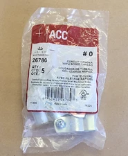 ACC HALEX 26780 CONDUIT HANGER WITH SPEED THREAD #0, 5 PCS.
