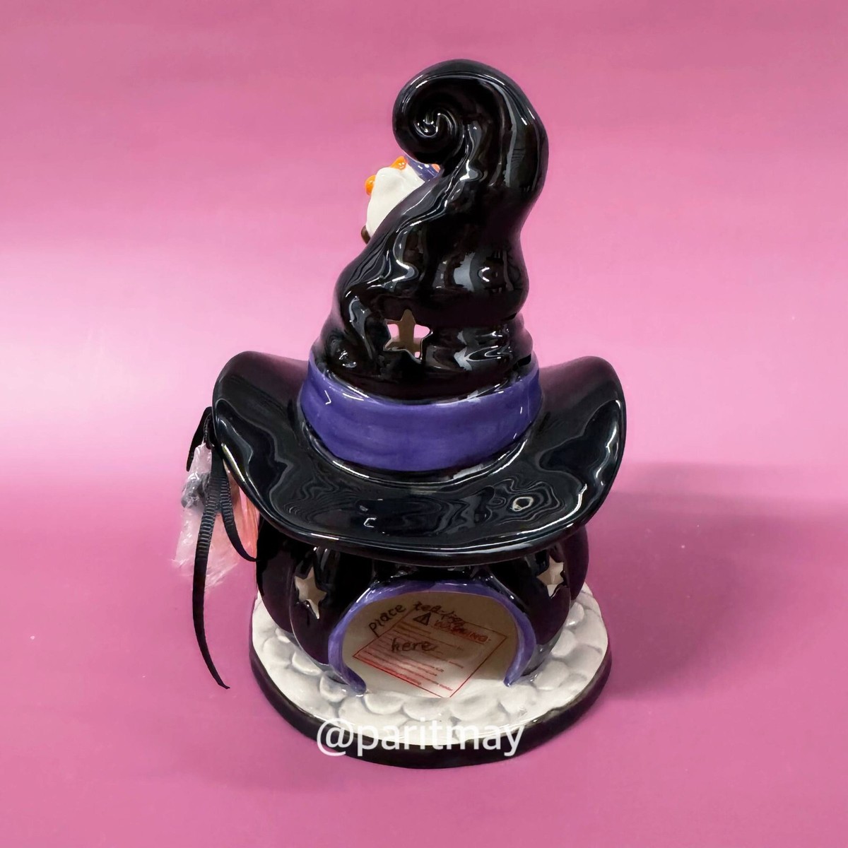 Sanrio Hello Kitty & Kuromi Witch Hat House Tea Light Holder 7