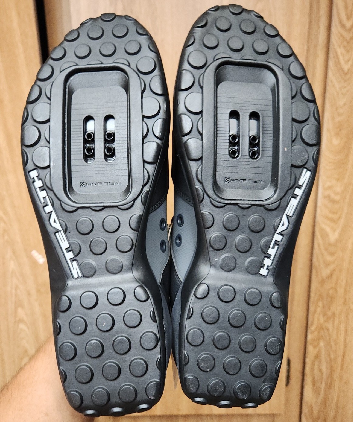 Adidas 5.10 Kestrel Lace Mountain Bike Shoes Men's Size 8 BC0641 Carbon Black
